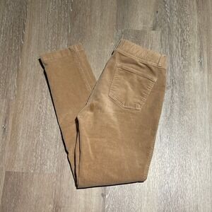 Talbots Petite Corduroy Pull On‎ Jegging Pants Camel Size 2P EUC Casual Office